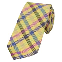 Soprano Accessories Posh & Dandy Gold with Coloured Checks