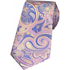 Soprano Accessories Posh & Dandy Pink and Blue Paisley