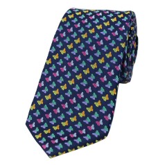 Soprano Accessories Posh & Dandy Navy with Butterflies