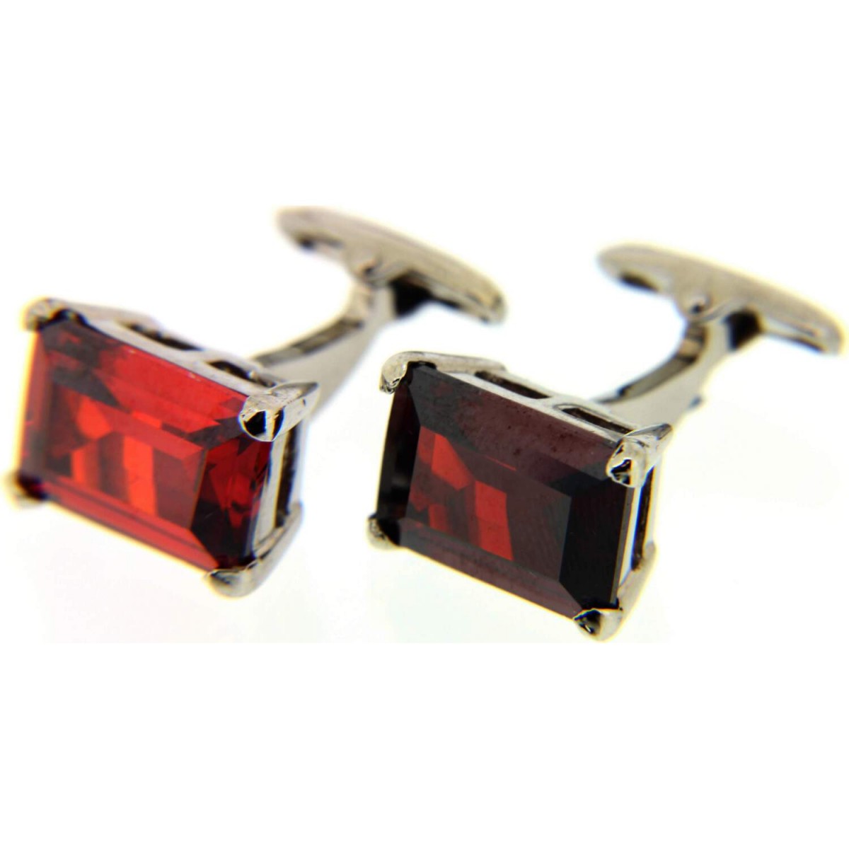 Soprano Accessories Posh & Dandy Ruby Rectangle Crystal