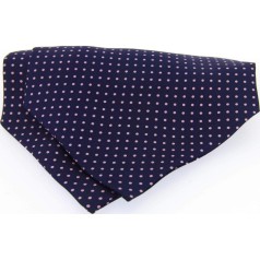 Soprano Accessories Navy with Small Pink Polka