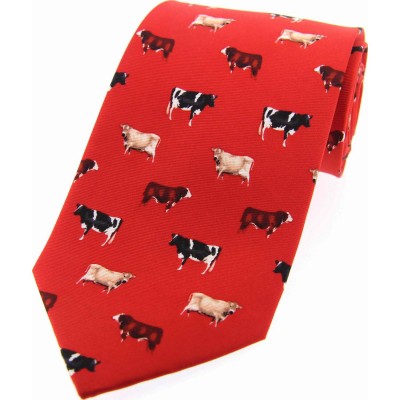 Soprano Accessories Cows on Red Ground
