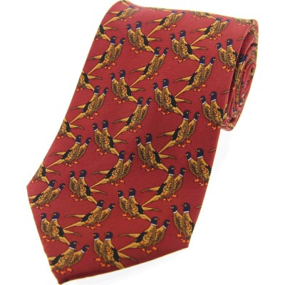 Soprano Accessories Terracotta Pheasant Print