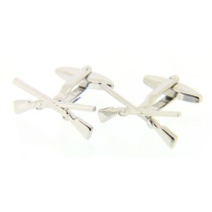 Soprano Accessories Crossed Shotguns