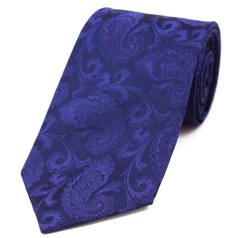 Soprano Accessories Navy Tonal Paisley