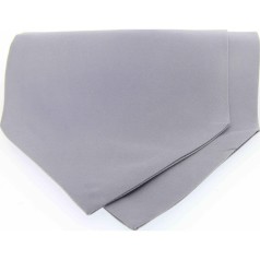 Soprano Accessories Silver Satin Silk Cravat