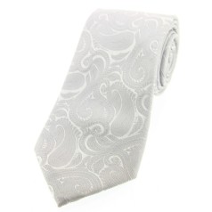 Soprano Accessories Silver Tonal Paisley