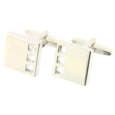 Soprano Accessories Metal Square Cufflinks