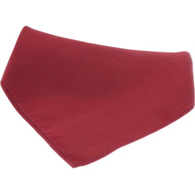 Soprano Accessories Wine Satin Silk Handkerchief
