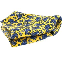 Soprano Accessories Small Yellow Paisley Handkerchief