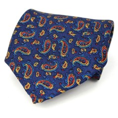 Soprano Accessories Small Navy Paisley Handkerchief