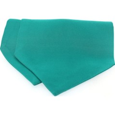 Soprano Accessories Turquoise Satin Silk Cravat