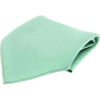Soprano Accessories Mint Satin Silk Handkerchief