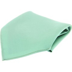 Soprano Accessories Mint Satin Silk Handkerchief