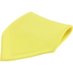Soprano Accessories Yellow Satin Silk Handkerchief