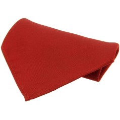 Soprano Accessories Red Satin Silk Handkerchief