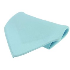 Soprano Accessories Sky Blue Satin Silk Handkerchief
