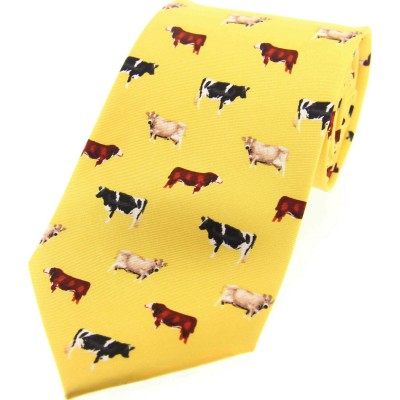 Soprano Accessories Cows on Gold Ground