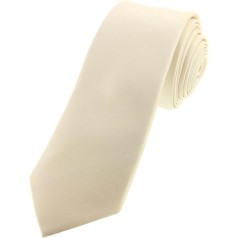 Soprano Accessories Ivory Satin Thin