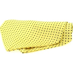 Soprano Accessories Yellow with Small Black Polka