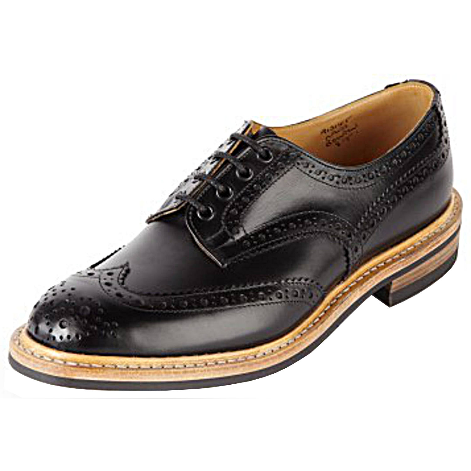 Trickers Bourton Black Dainite