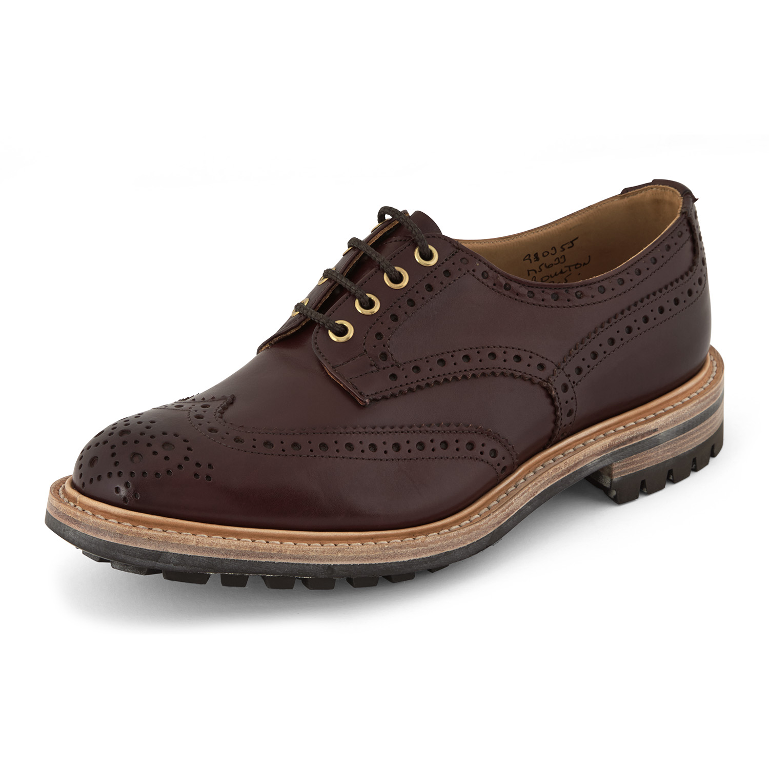 Trickers Bourton Burgundy MC Commando